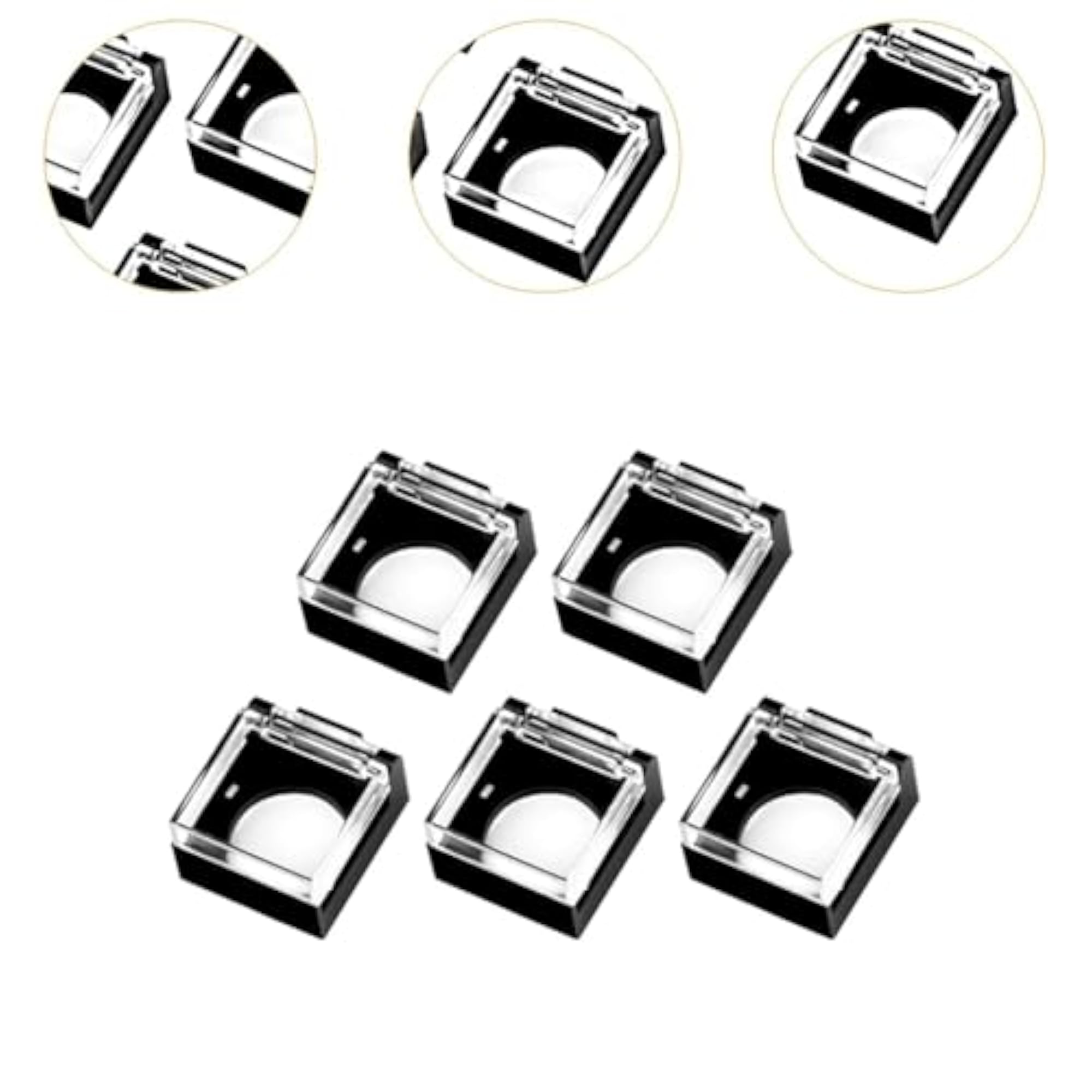 5 Pieces Push Button Guard for 16mm Switch