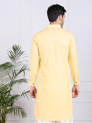 Image of Rajubhai Hargovindas Men's Premium Pathani Kurta