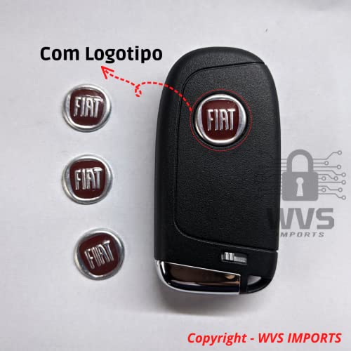Carcaça de chave Presença Fiat Toro Argo 5 Botões