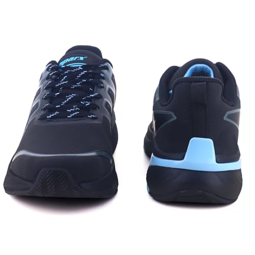 Image of SPARX Sports Running Shoes for Men - Lightweight Breathable Lace-Up Athletic Shoes with Cushioned Comfort, Shock Absorption, Durable Grip, Flexible Sole & Everyday Walking Performance