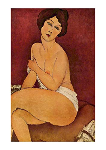 Affiche Nu feminin Modigliani impression papier mat décoration murale