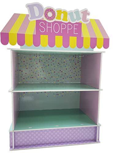 4E's Novelty Donut Stand For Donut Birthday Party Supplies & Decorations, Cupcake Stand Dessert Table Centerpiece #TOP7