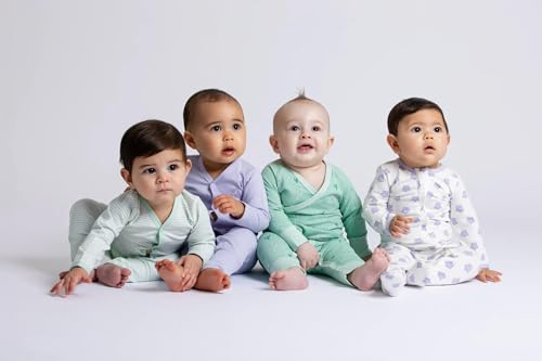 Image of monica + andy On the Go Baby One Piece, 100% Organic Baby Clothes for Girls & Boys, Sizes For Preemie, Newborn, & Infant