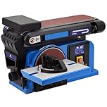 650W Electric Belt + DISC Sander 2in1 LINISHER Bench Large Table Wood Metal Sand