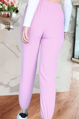 Image of Women Casual Bright Black Solid Women Joggers