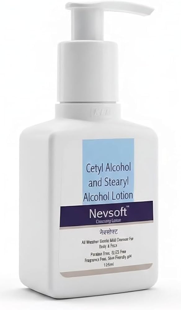 RB Nevsoft Cetyl Alcohol and Stearyl Alcohol Cleansing Lotion, 125ml | Body & Face Cleanser, Paraben & SLES Free, Fragrance Free, Skin Friendly pH, All Weather Formula-image-6
