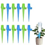12/24 Piezas Goteo Automático Plantas Set, Para Plantas Interior Jardín