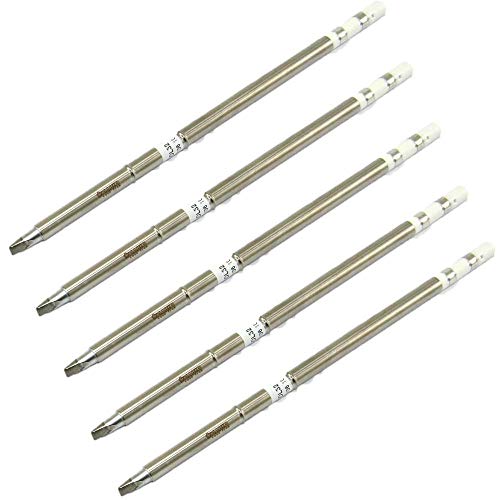 Image of American Hakko T15-DL32 Tip Chisel 3.2 x 10mm for FM-2021 /FM-2027 /FM-203 /FM-204 /FM-205 /FM-206 /FX-951 (5 Pack)