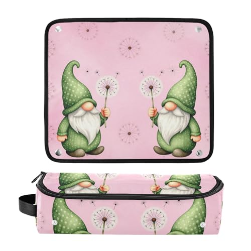 Funda de viaje para herramientas de cabello para mujer con tapete removible resistente al calor y bolsa grande para planchas y rizadores miniatura 3