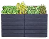 GARANTIA Ergo Quadro 2 L 75 bancal Elevado Wood, Incl. Sistema de Ahorro de Agua Flora