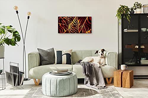 Horloge sur Toile Art Moderne Image Décoration Murale Chic - 5