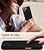 Goodon Magnetic for iPhone 16 Pro Max Case with Screen Protector - Wireless Charging Compatible - Full Camera Protection - Shockproof Protective Silicone Phone Case for Men Women Girls - Black