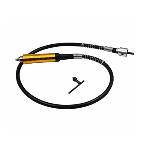 Baoblaze Eixo Flexível Antiderrapante Macio Com Alça De 0,3-6,5 Mm Para Ferramenta Rotativa Elétrica