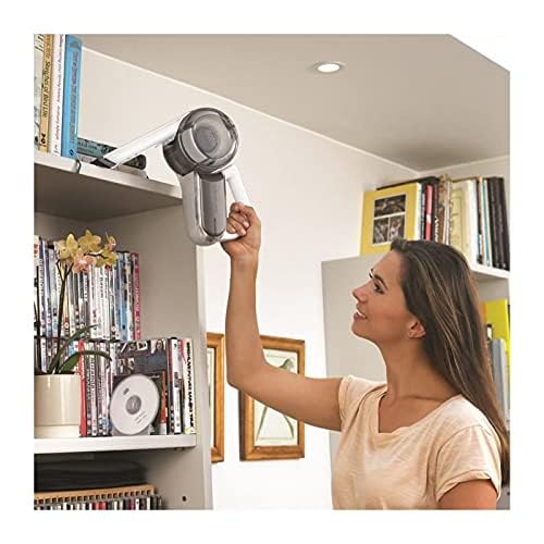 BLACK+DECKER Cordless 18V Handheld Vacuum Cleaner with Pivoting Head, 8 Cleaning Positions, Charging Dock and Accessories, With EU Plug, PV1820L-QW - Image 9