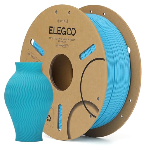 Image of ELEGOO RFID PLA 3D Printer Filament 1.75mm Sky Blue 1KG