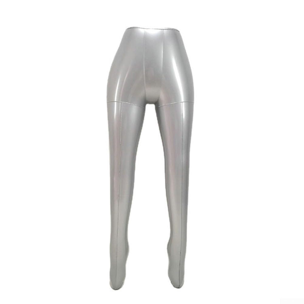 Maniquí inflable de piernas de 110cm expositor de ropa de mujer para tienda de moda y faldas