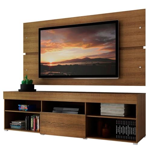 La Mejor Selección de Panel de Tv - los más vendidos. 46 Madesa Centro De Entretenimiento y Panel para TV hasta 65 Pulgadas Miami - Marrón