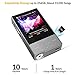 HIDIZS AP60 Ⅱ High Resolution Music Player, Lossless MP3 Player Bluetooth Support Aptx/FLAC/DSD/AAC, Hi-Fi MP3 Player with SD Card Slot (Grey)