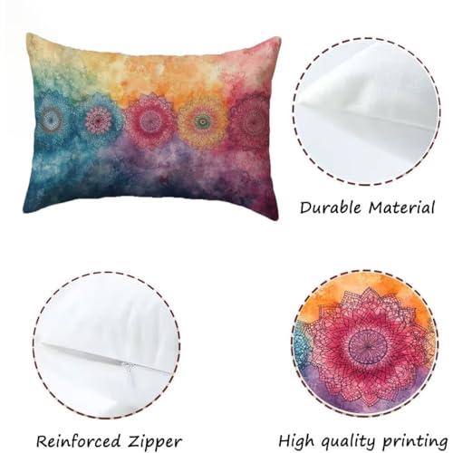 Taie oreiller rectangulaire velours 30x60 imperméable pour lit - 6
