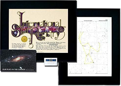 Miniatura 1 de Star Registry Name A Star Black Ultimate Star Kit
