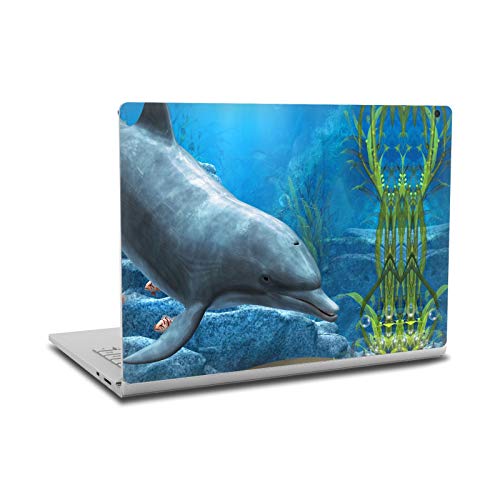 Autocollant dauphin Surface Book 2 pour personnaliser votre bureau