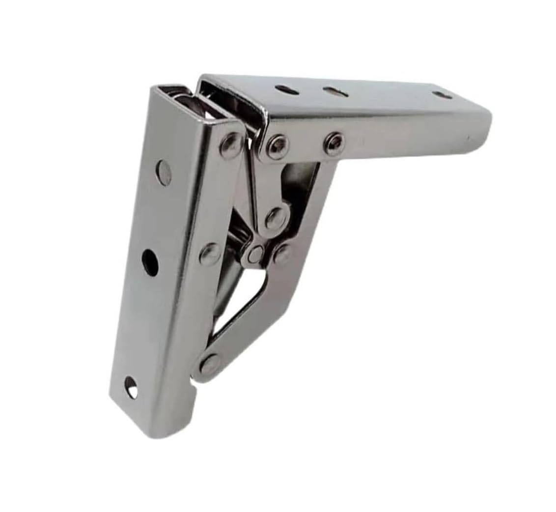 90 Degree Folding Hinge, 180 Degree Countertop Support Conversion, 1 Pair