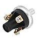 Oil Pressure Switch,Hobbs 76575 4, Oil Pressure Alarm Switch 1 Low Oil Pressure Switch 3 psi 827 NPT Thread 309064103 Threepoint Wiring Low