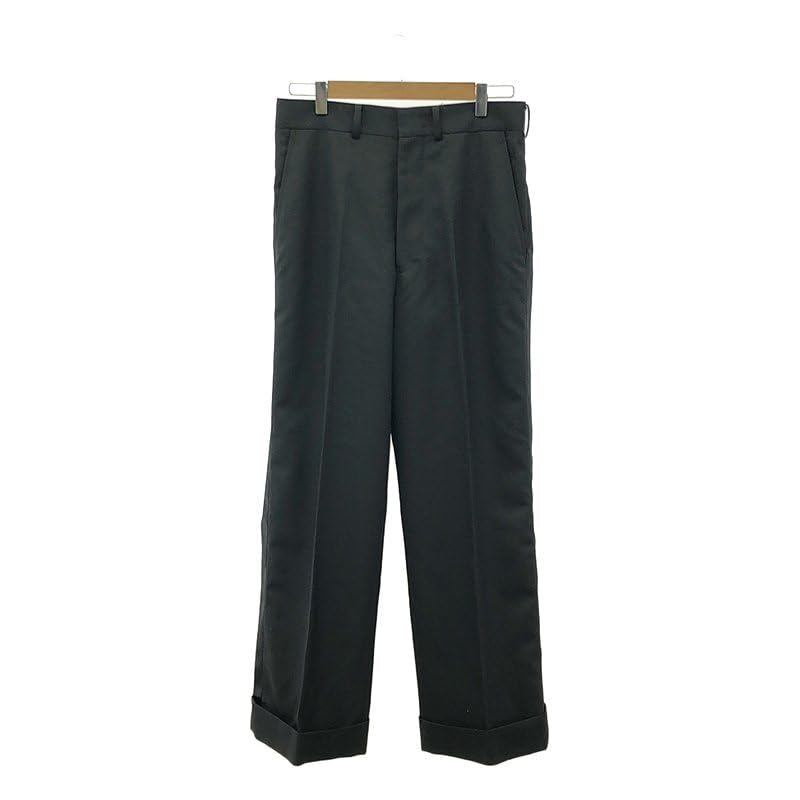 JUNYA WATANABE ジュンヤワタナベ | 2022AW | ウール サイドライン ロールアップ パンツ | S | ブラック | レディース