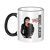 Pameladonse Michael King Jackson Mugs sur le th�me du chanteur de rock ? Design Hip Hop, adapt� au caf�, au th�, aux boissons chaudes, mug en c�ramique personnalis� pour les fans