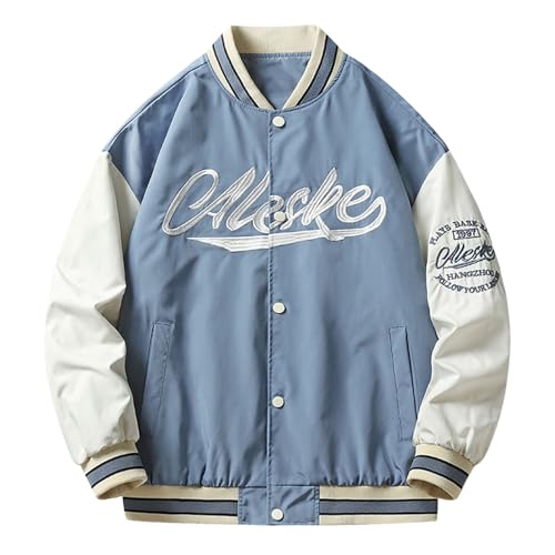 Veste universitaire Y2K Streetwear au look rétro Harajuku