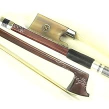 Violin Bow - Model 506 - Brazilwood Bow with Ox Horn Frog Full Size - 4/4