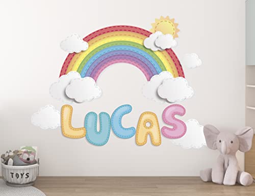 Vinilo decorativo Rainbow para habitación de niñas