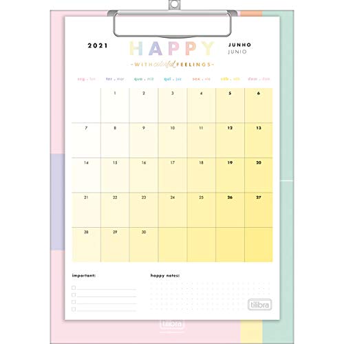 Calendário Planner Prancheta Soho 2021, Tilibra, 530077