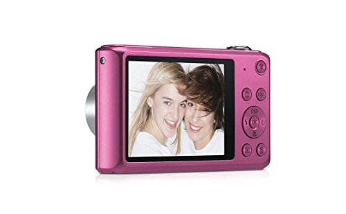 Image of Samsung DV150F 16.2MP Smart WiFi Digital Camera with 5X Optical Zoom and 2.7-inch Front and 1.5-inch Rear Dual LCD Screen (Pink), 4GB Card, Camera Case