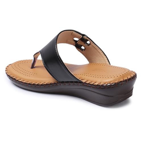 Image of Vendoz Women Orthopedic Doctor Sole Comfortable Beige Sandals