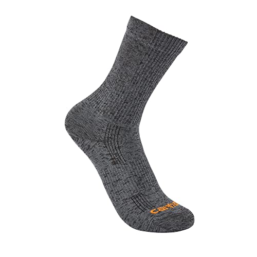 Carhartt Women's Lightweight Durable Nylon Blend Short Crew Sock