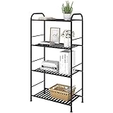 【Verstellbare Regale】 Die Regale können wie in unserem Bild gezeigt angepasst werden. Sie können den Regalabstand an Ihre Bedürfnisse anpassen, um verschiedene Gegenstände aufzubewahren.