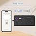 Matter Smart Power Strip,Works with Apple HomeKit, Siri, Alexa, Google Assistant, with 4 Individually Controlled AC Outlets & 2 USB 2 Type-C Ports, Multi-Plug Extender for Home Office-Black