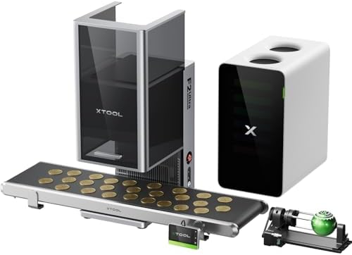 xTool F2 Ultra Single 60W MOPA Fiber Laser Engraver Deluxe Bundle, 100+ Color Metal Engraving, Dual 48MP Cameras, Auto Streamline, 15,000mm/s Ultra-Fast, AI Powered 3D Laser Engraving Machine