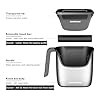 Ourokhome Knock Box Espresso Accessories, The Latest Patented Stainless Steel Espresso Machine Tool for Coffee Ground with Removable Knock Bar, Handle and Lid, Dishwasher safe, 4.8 inch #1