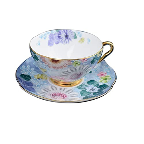 Tasses et soucoupes à café en porcelaine style européen pour service de table