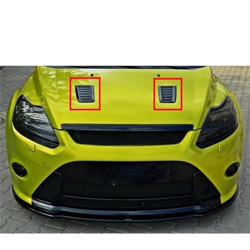 Grille d'aération de capot voiture carbone compatible pour Audi A4 A5 S3