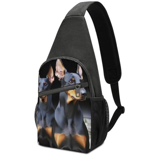 Mochila Doberman Sling para senderismo y uso casual miniatura 1