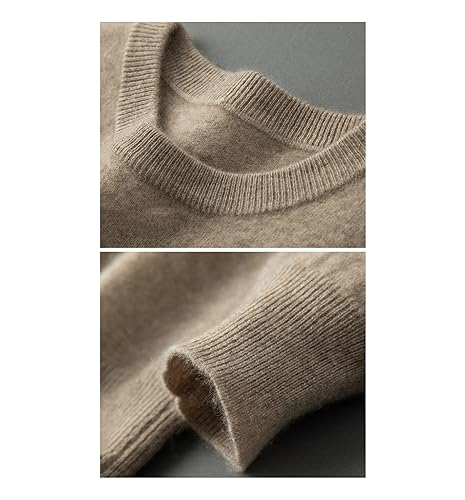 Pull homme col rond chaud et doux qui ne pique pas - 4