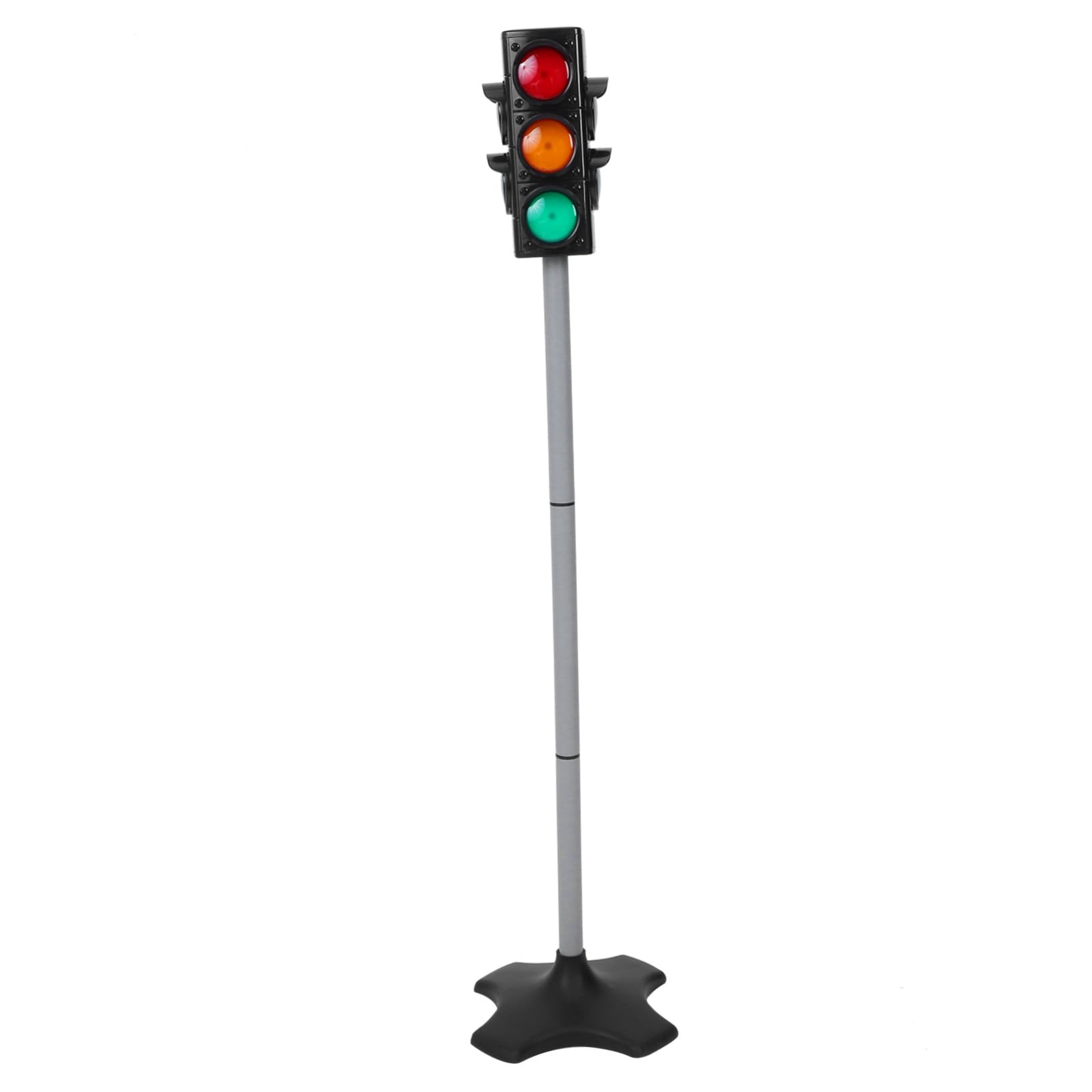 ORFOFE Traffic Light Educational Signal Lamp for Classroom Indoor Play Realistic Crosswalk Light with LED Lights Safety