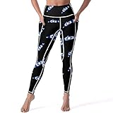Flag Map of Israel - Pantalones de yoga para mujer, leggings de cintura alta, control de abdomen, leggings para entrenamiento, correr, talla S