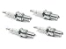 Produktbild Zündkerze Set 4 Stück Champion N2C/ RN2C für Aprilia Beta Bombardier Derbi Fantic Gas Gas Gilera Honda Husqvarna Italjet Kawasaki KTM MBK Motorhispania Peugeot Piaggio Sachs Sherco Suzuki TM Racing