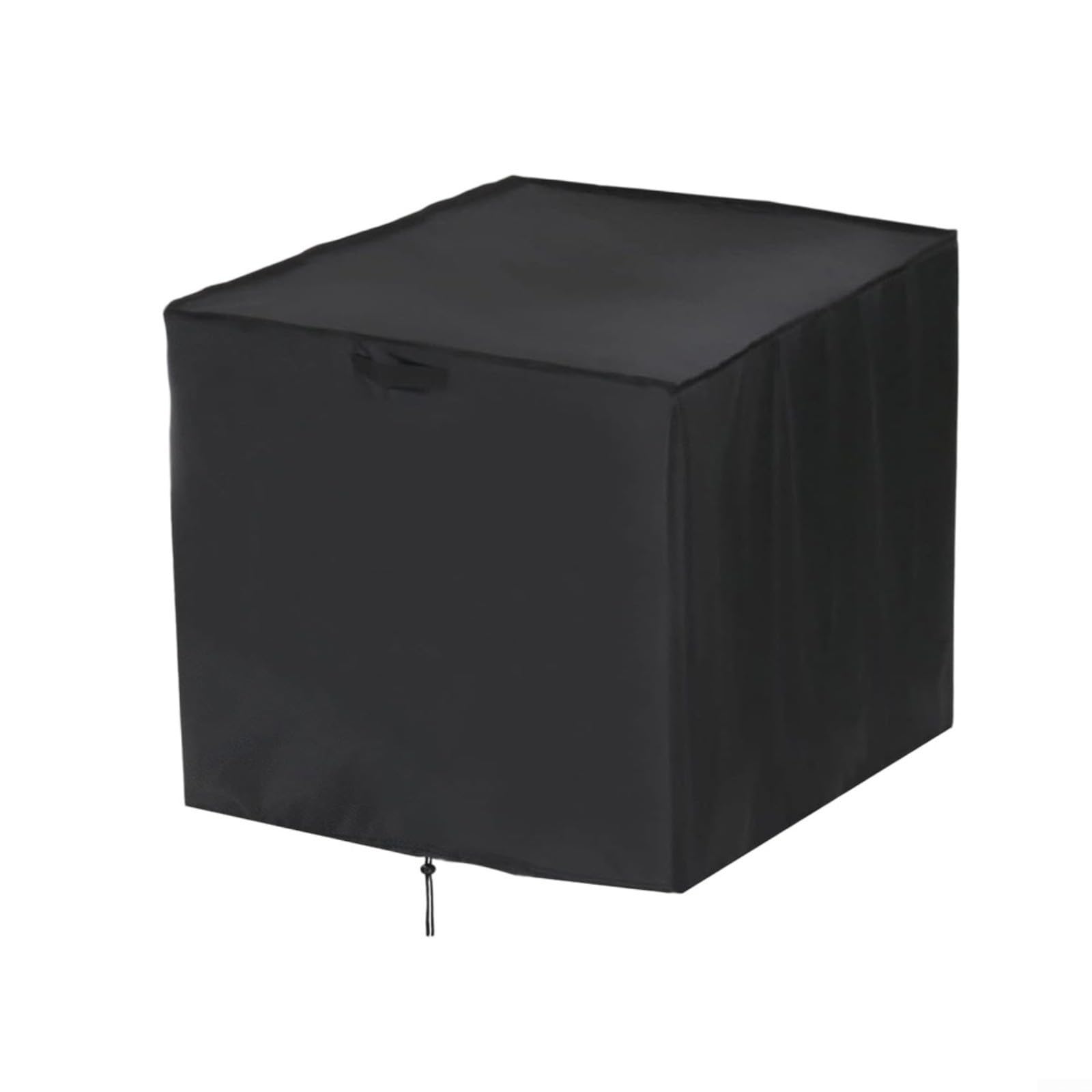 Funda protectora Oxford para sierra ingletadora, impermeable, 71 x 61 x 71 pulgadas, cubierta negra con dobladillo elástico para un ajuste seguro al aire libre