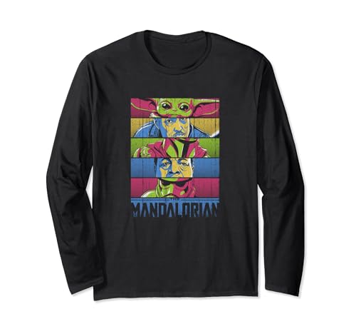 Star Wars The Mandalorian t-shirt manches longues une idée cadeau originale pour fan