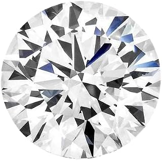 Candid Carats Premium GRA Certified Round Loose Moissanite VVS1 D with Microscopic Laser Inscription of Certificate Number... Price In India